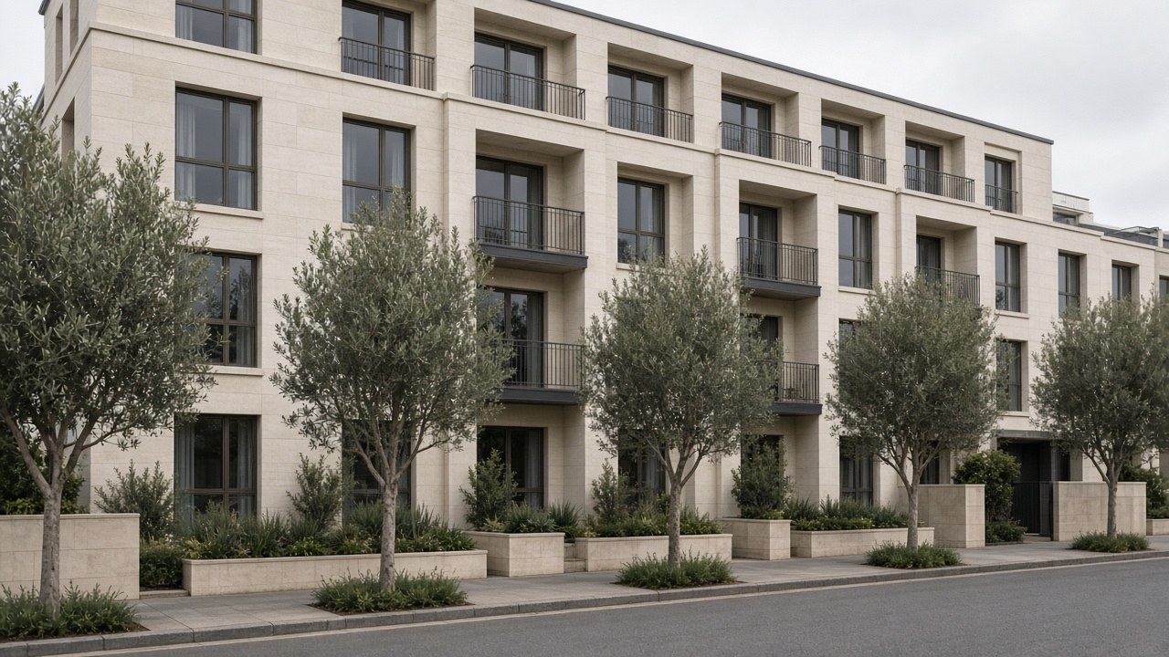 Exterior of Joyfeels hotel in Thorndon